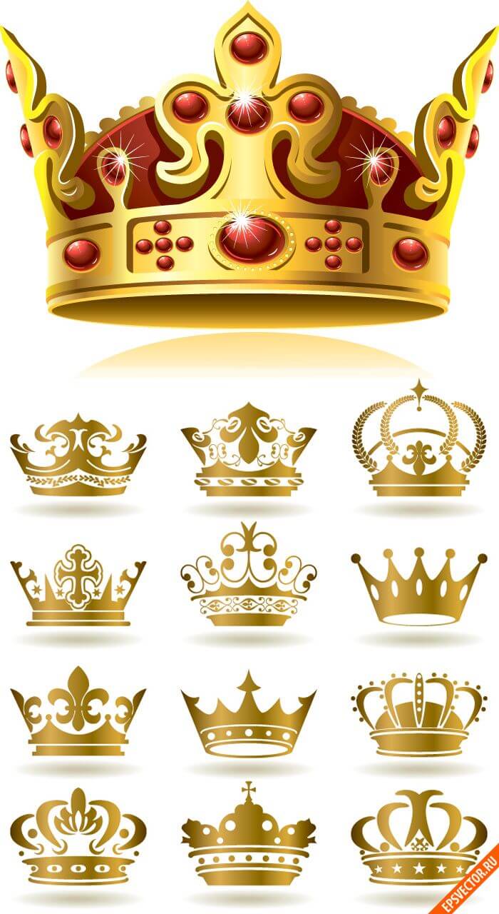 Корона пей личный. Корона. Корона рисунок. Корона золото. Корона вектор.